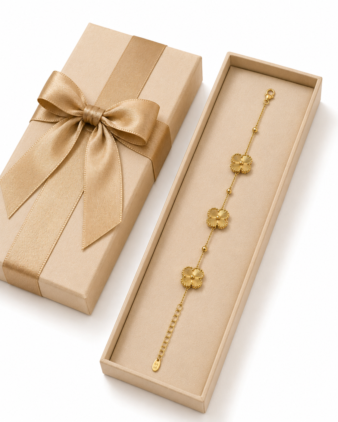 ✨ Triple Flower Bracelet