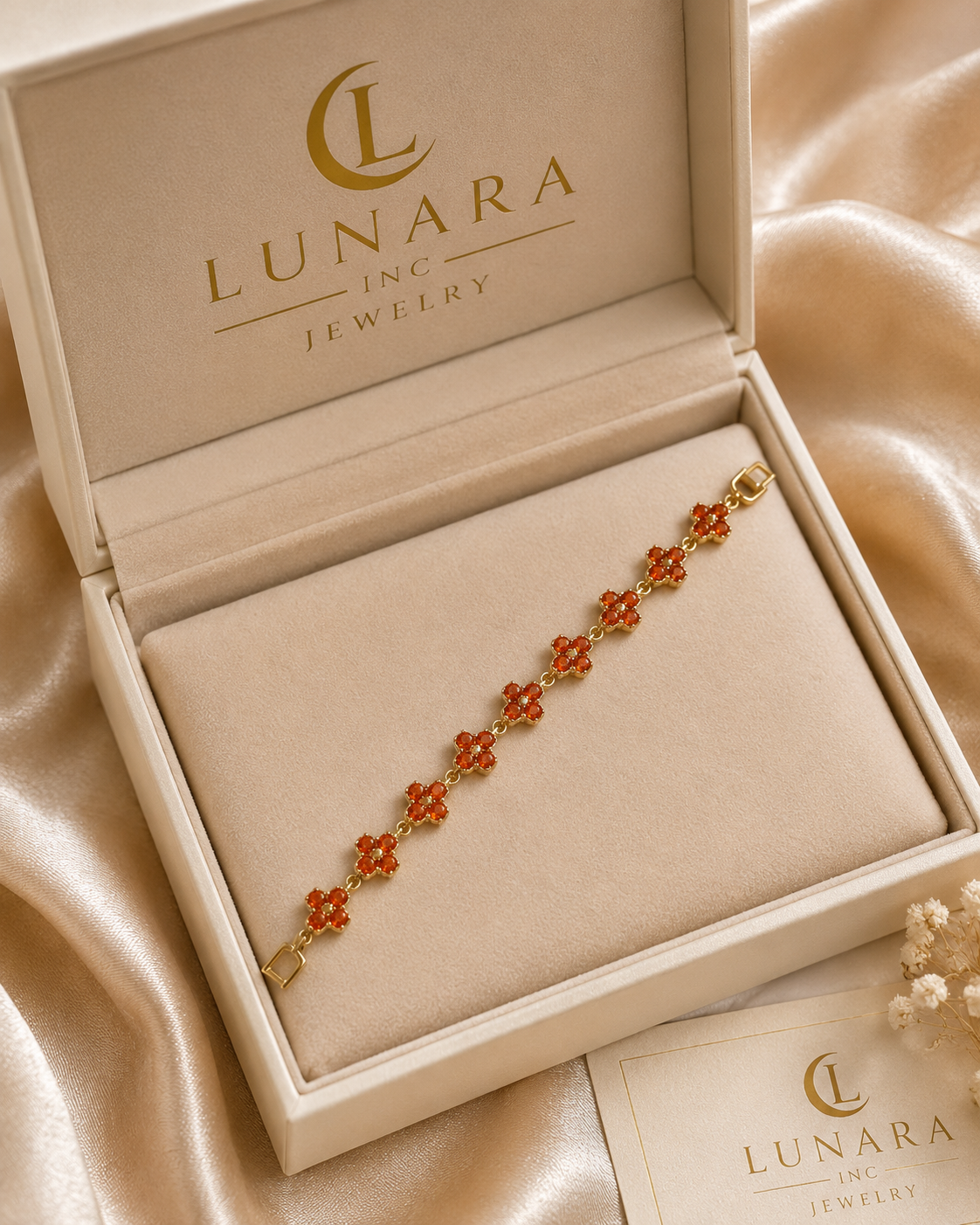 Lunara Sunset Clover Bracelet