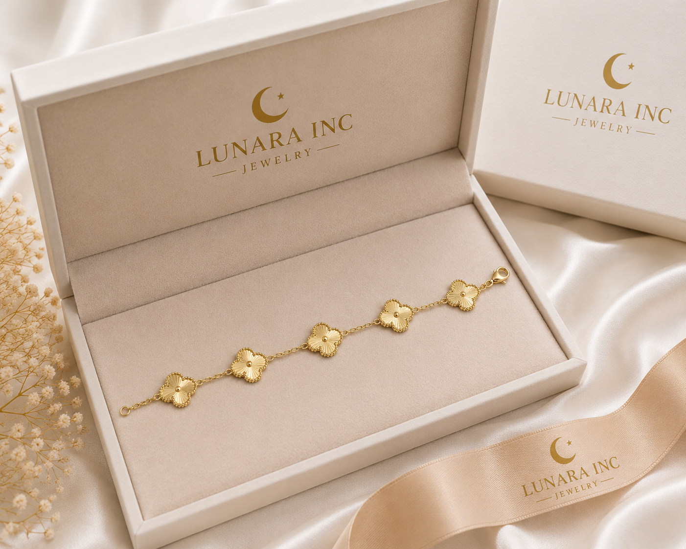 Five Flower Bracelet