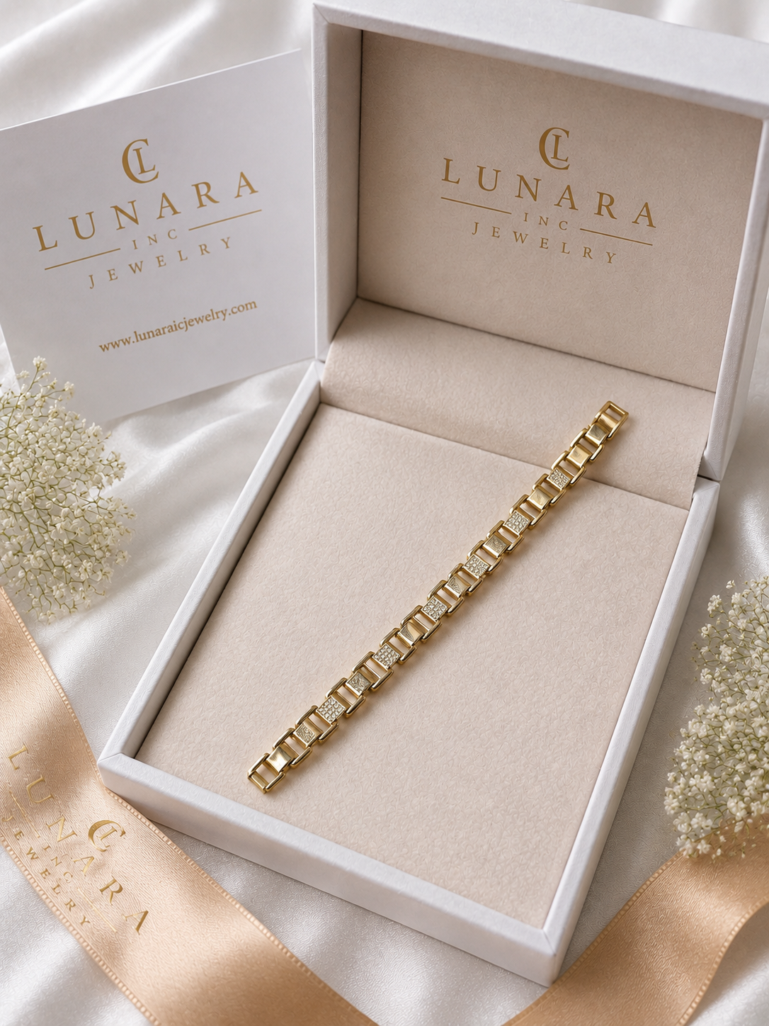 Radiant Luxe Link Bracelet
