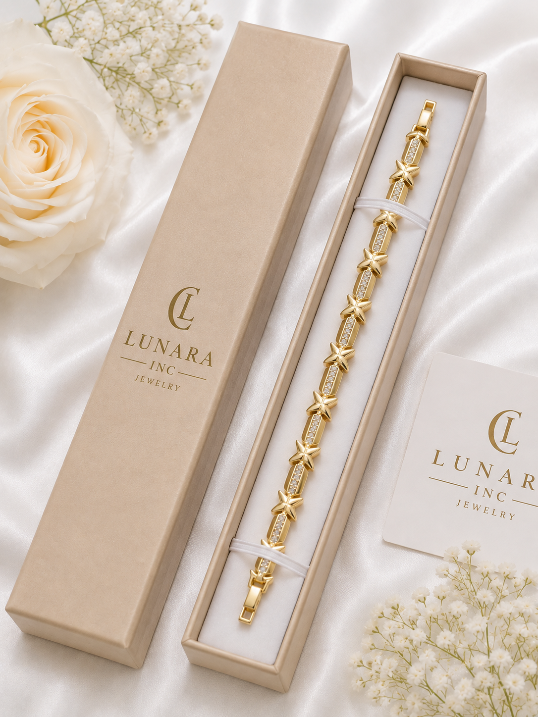 Celestial Star Gold Bracelet