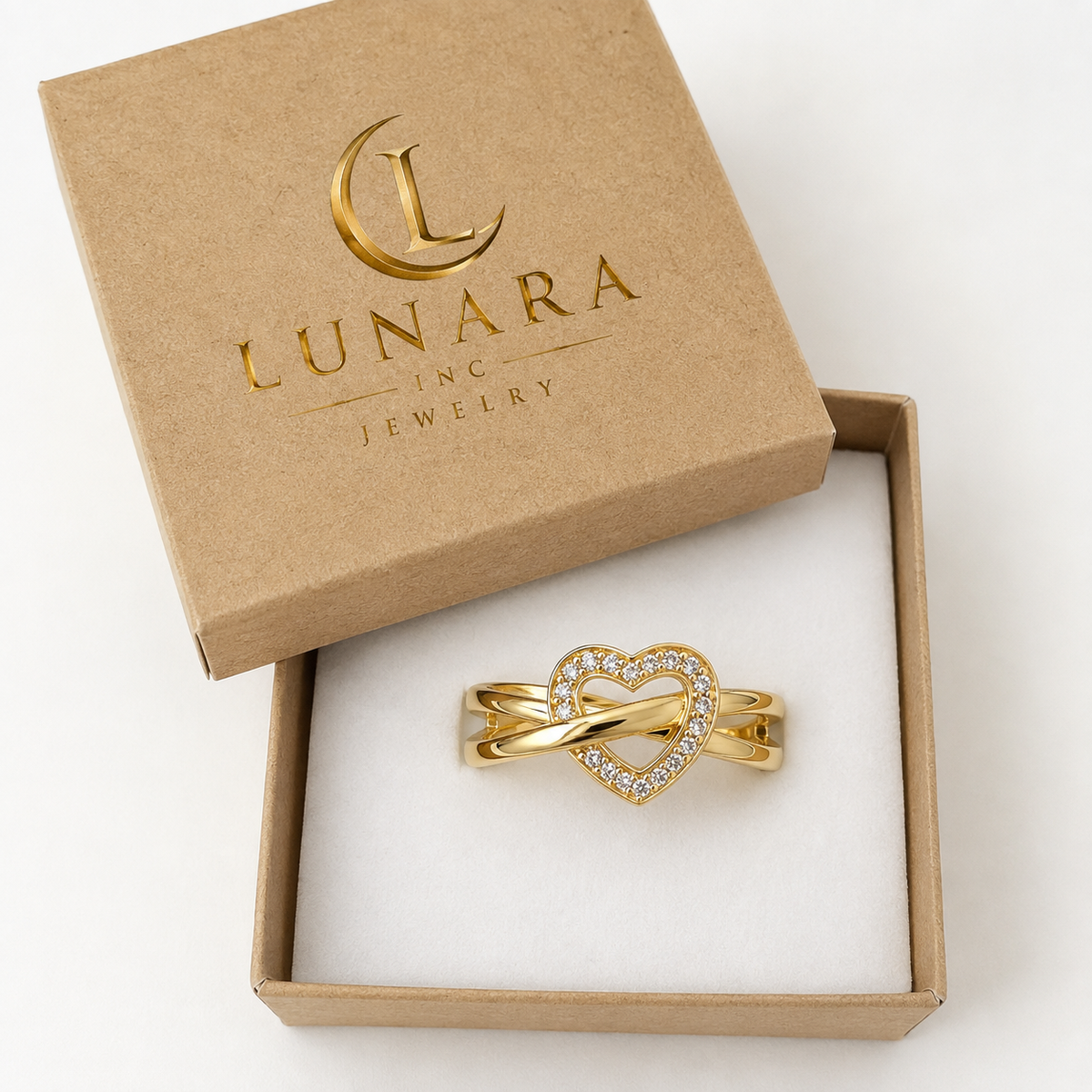 Eternal Heart Crystal Ring