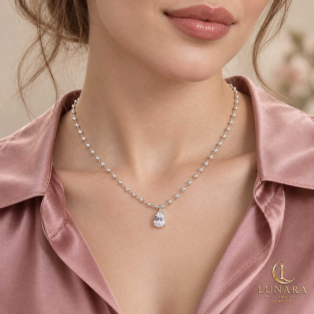 Drop of Light Necklace