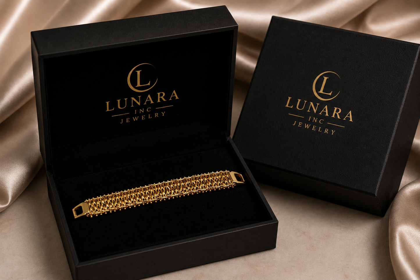 Milanese Mesh Bracelet – Gold