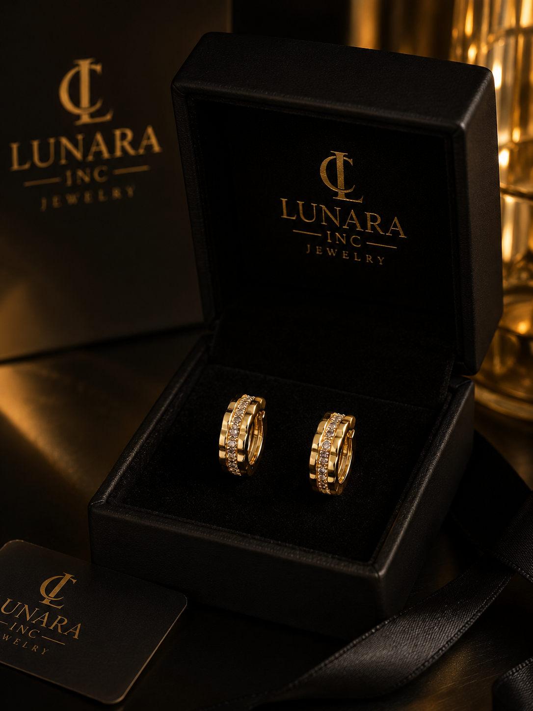 Golden Wave Earrings