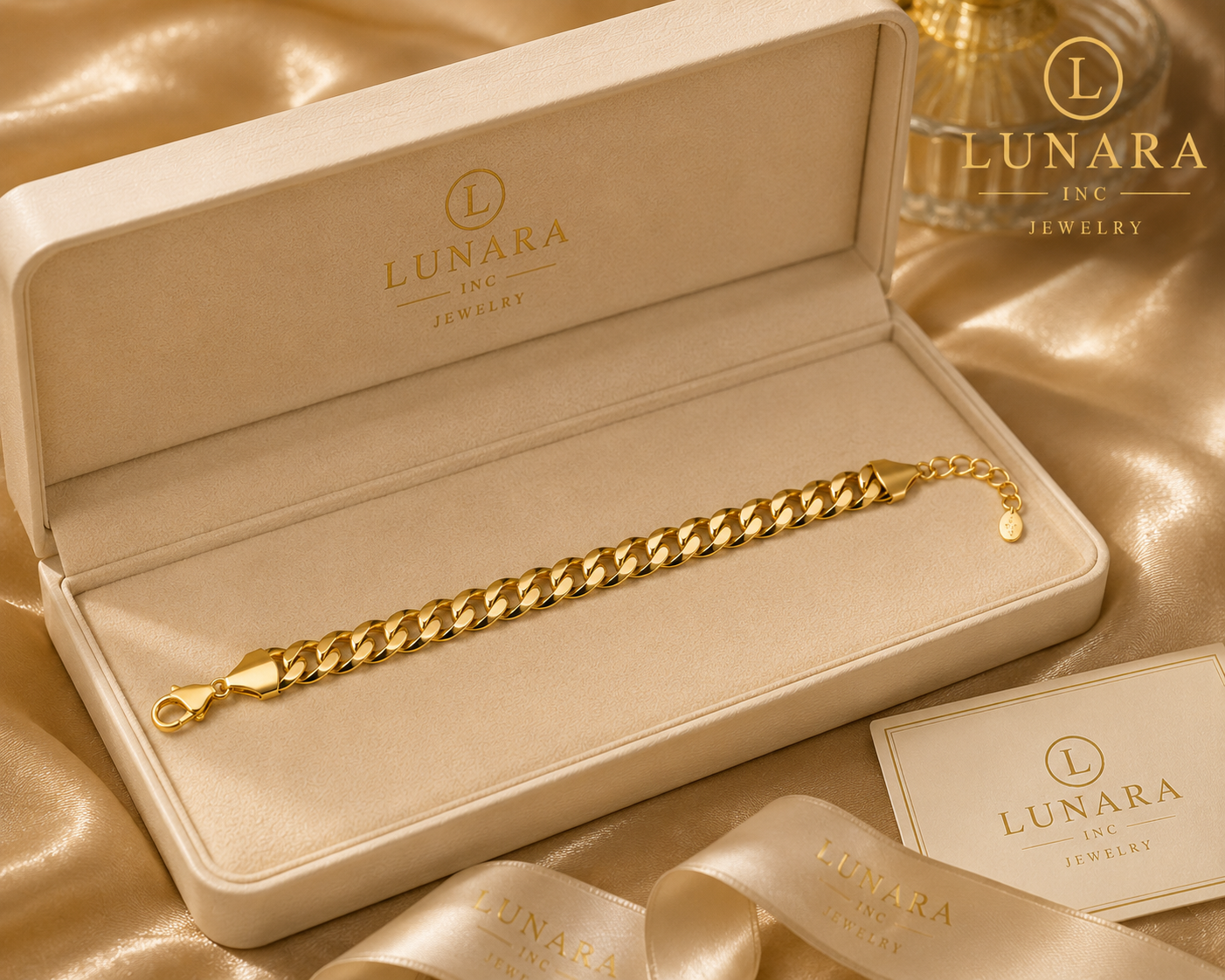 Golden Cuban Bracelet ✨