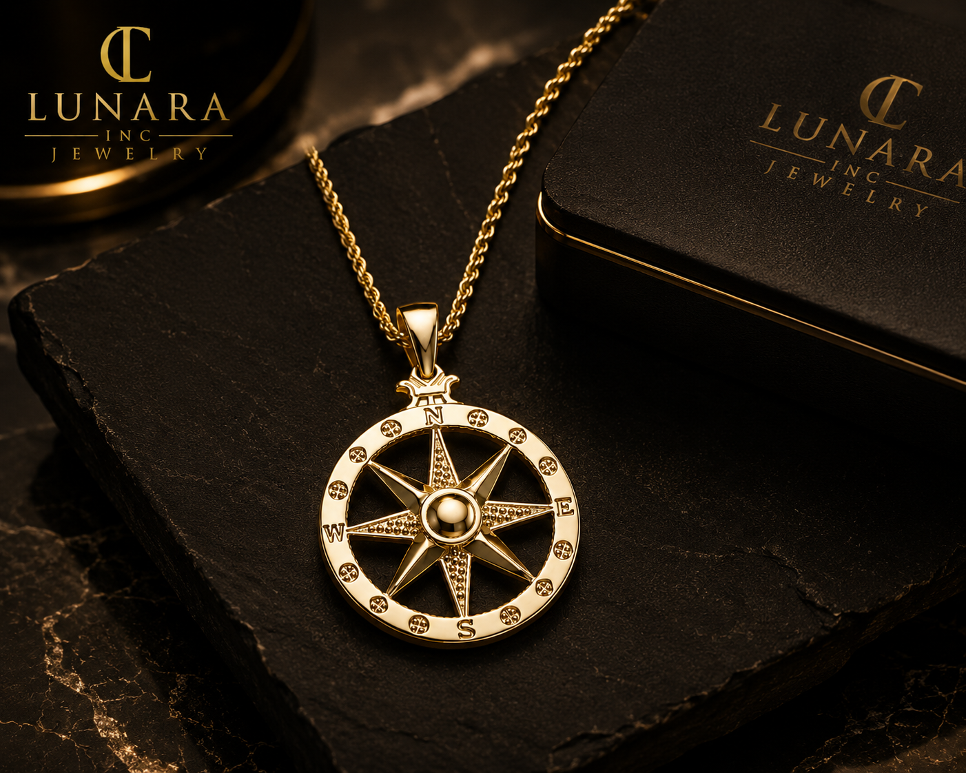 Compass Royale Pendant