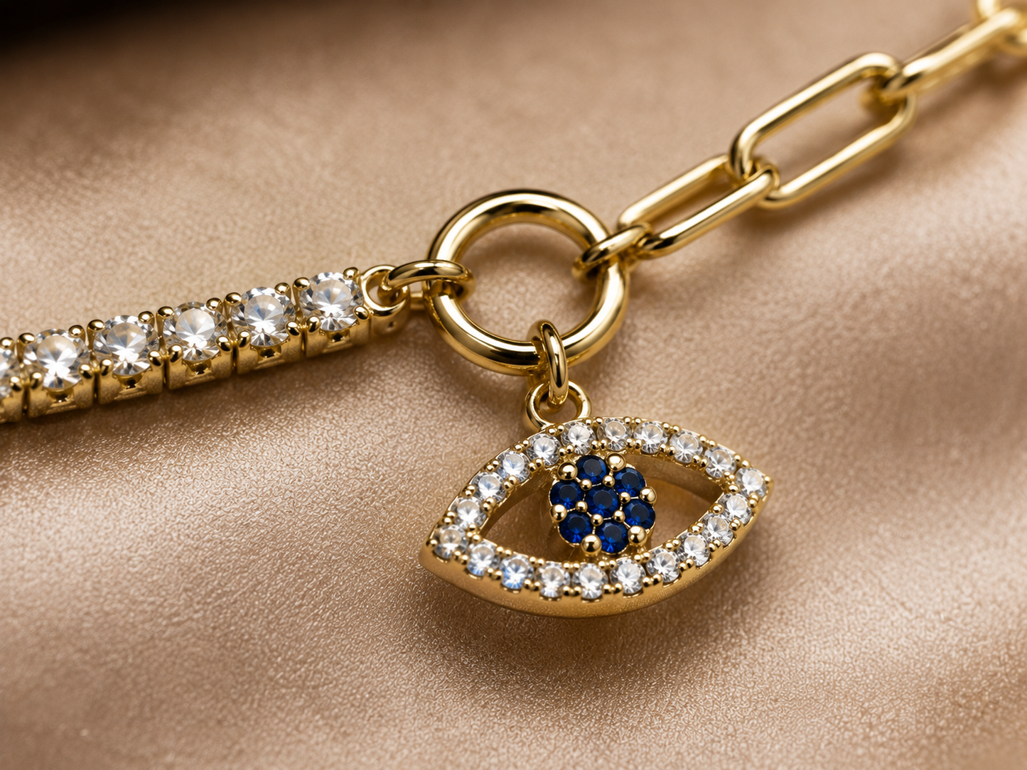 Lunara Evil Eye Luxe Bracelet