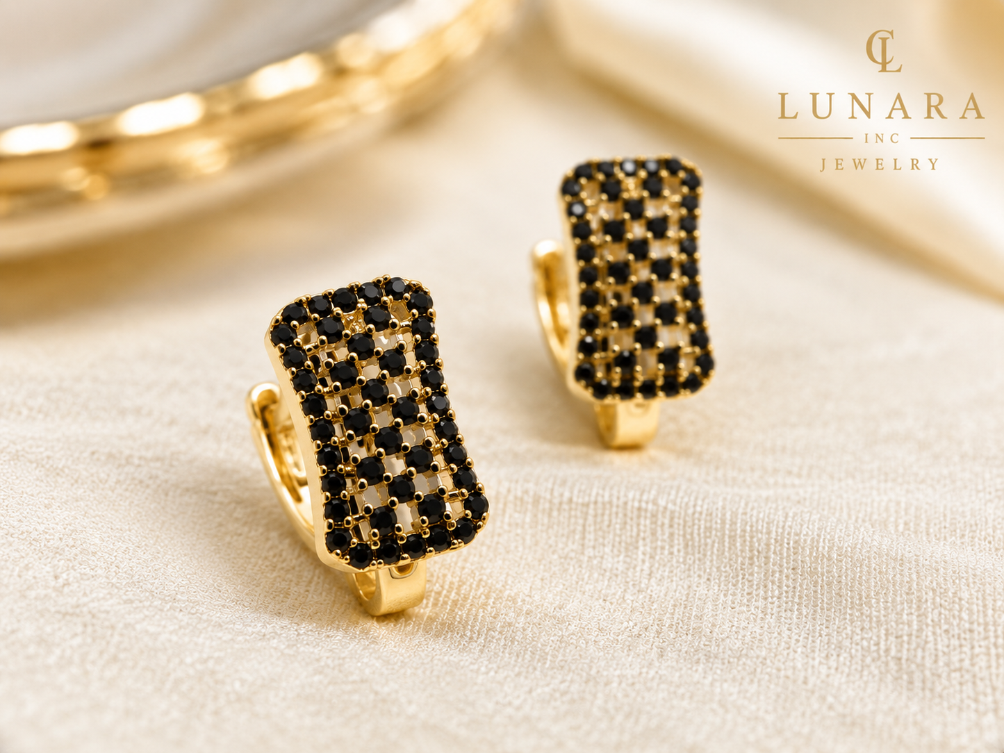 Lunara Noir Prestige Earrings
