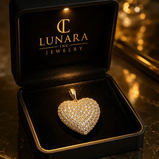 Golden Heart Luxe Pendant