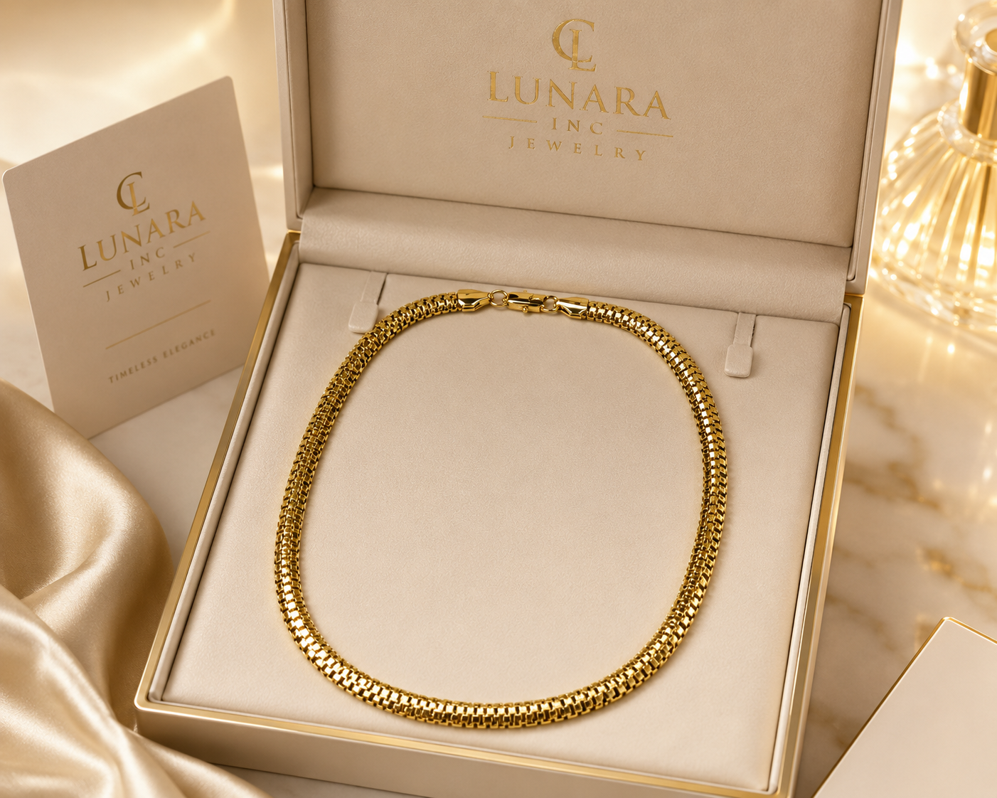 Lunara Royale Snake Chain
