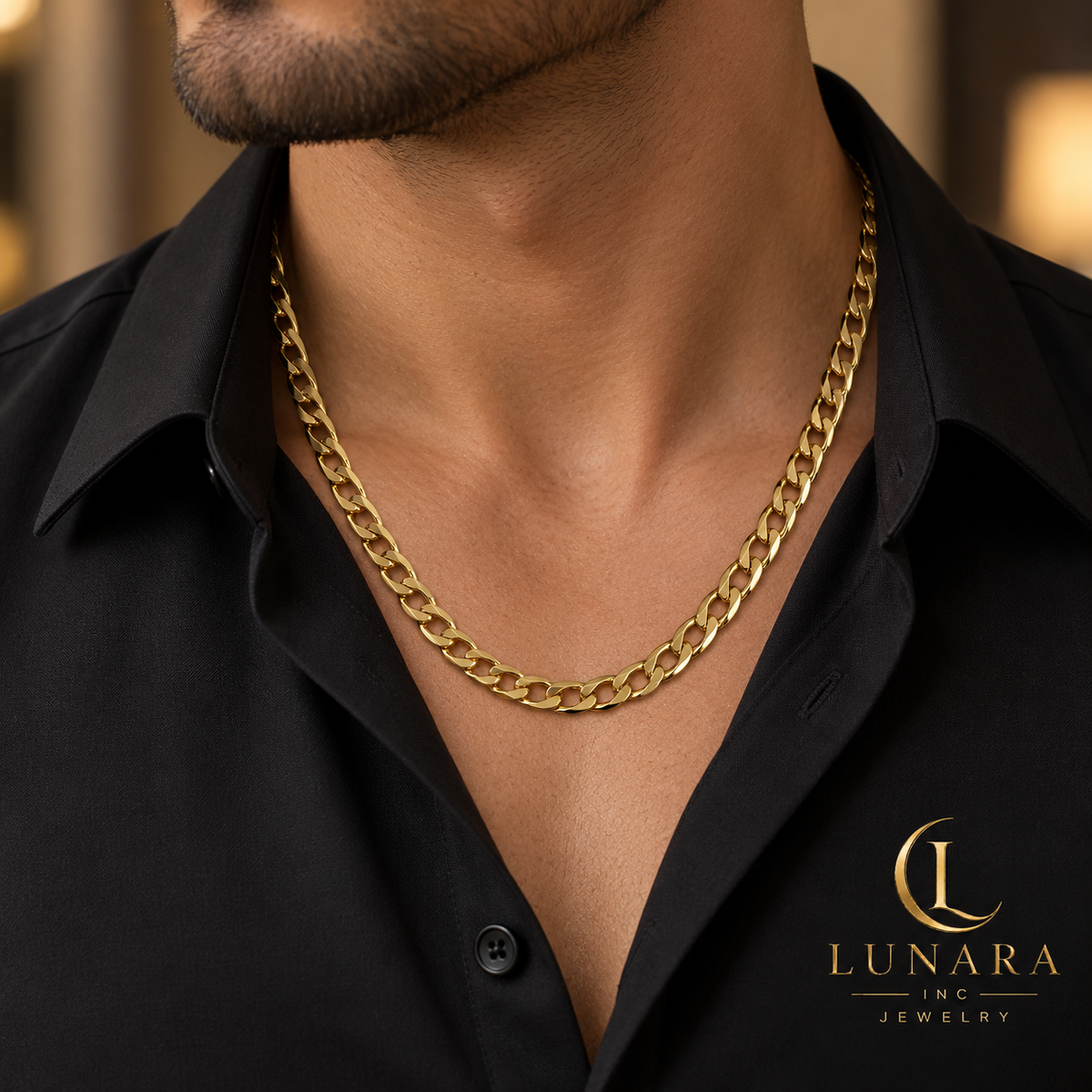 Men’s Flat Cuban Chain