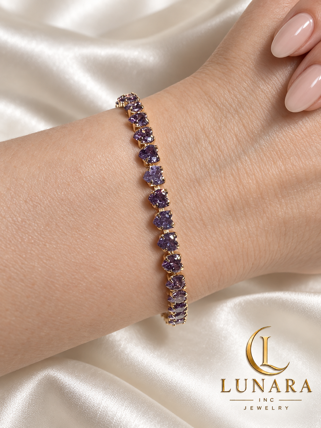 Radiant Hearts Bracelet