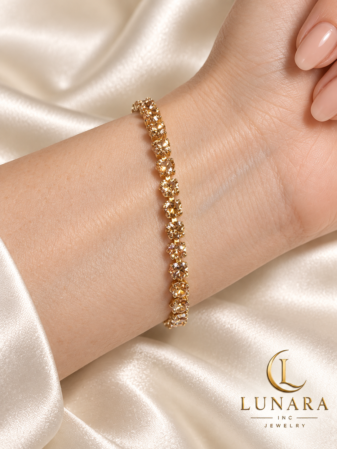 Radiant Hearts Bracelet
