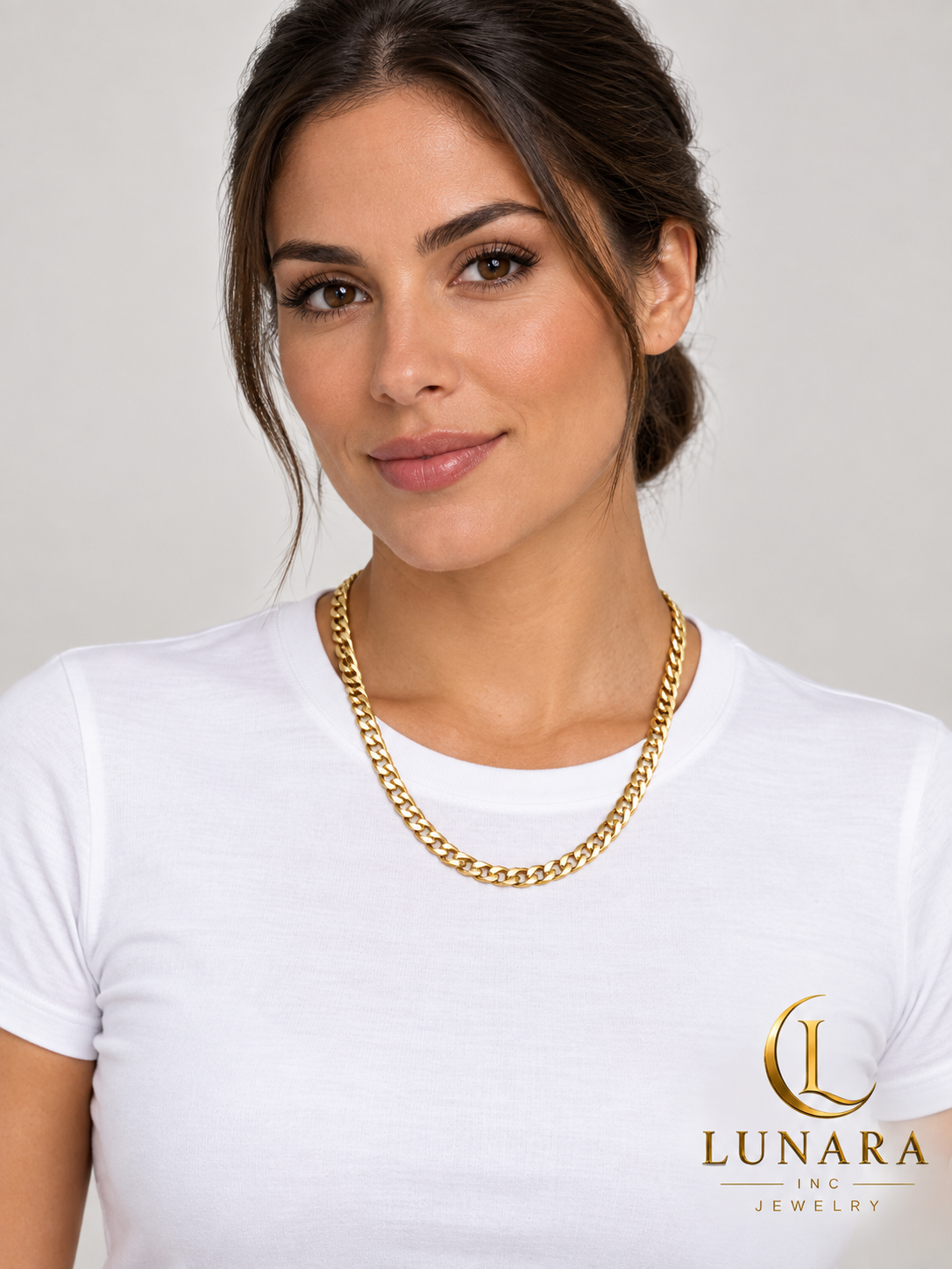 Classic 14K Gold-Tone Cuban Link Chain