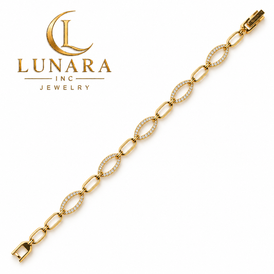 Lunara Oval Radiance Bracelet
