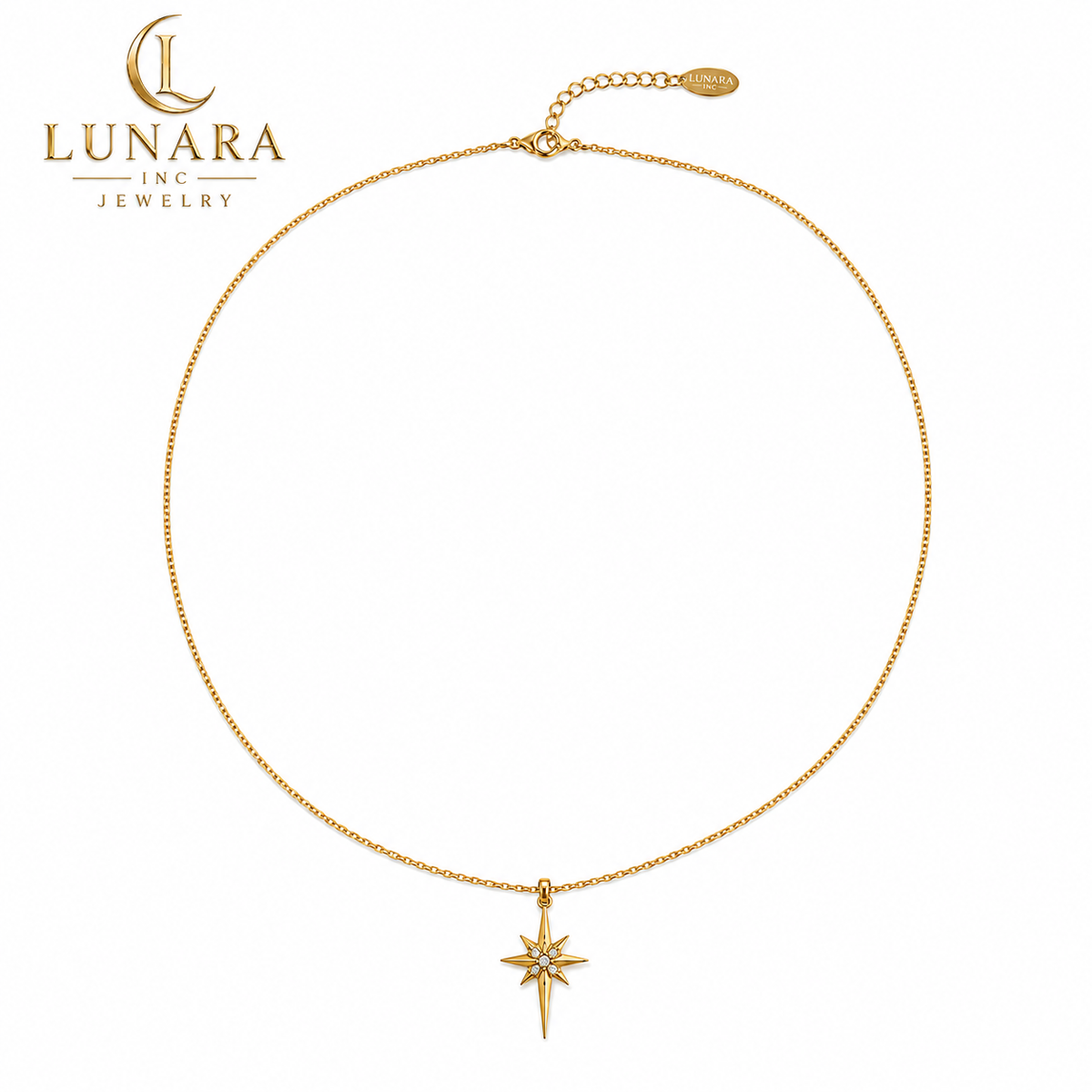 North Star Pendant Necklace