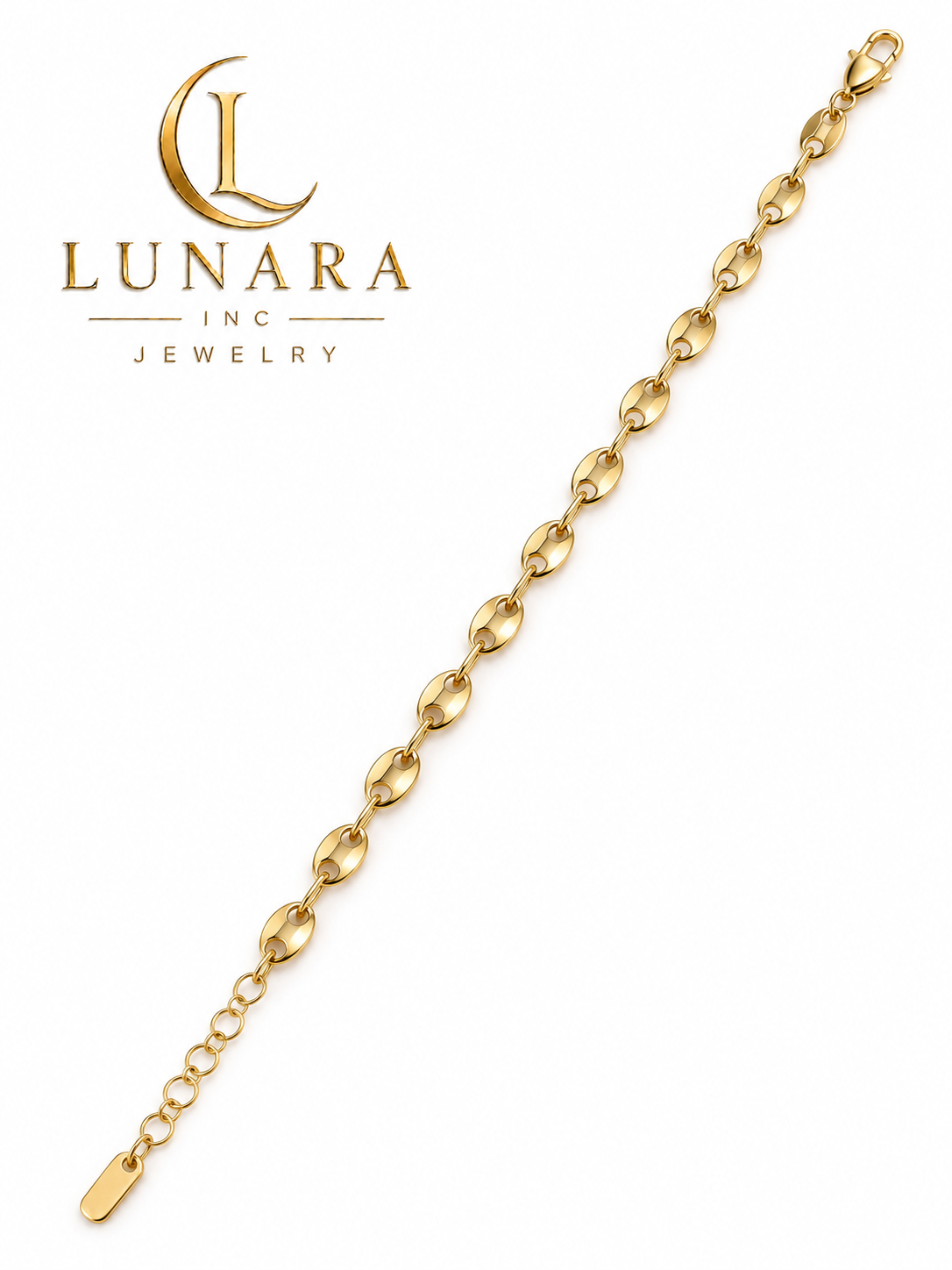 Lunara Pig Nose Link Bracelet