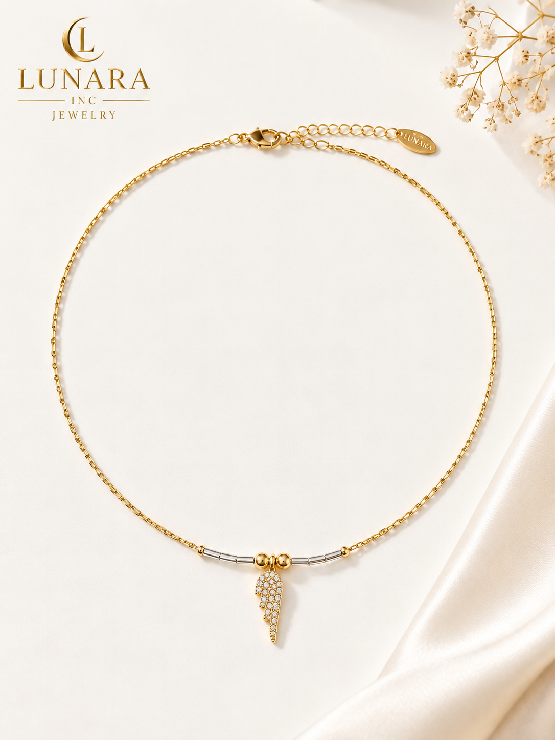 Lunara Angel Grace Necklace