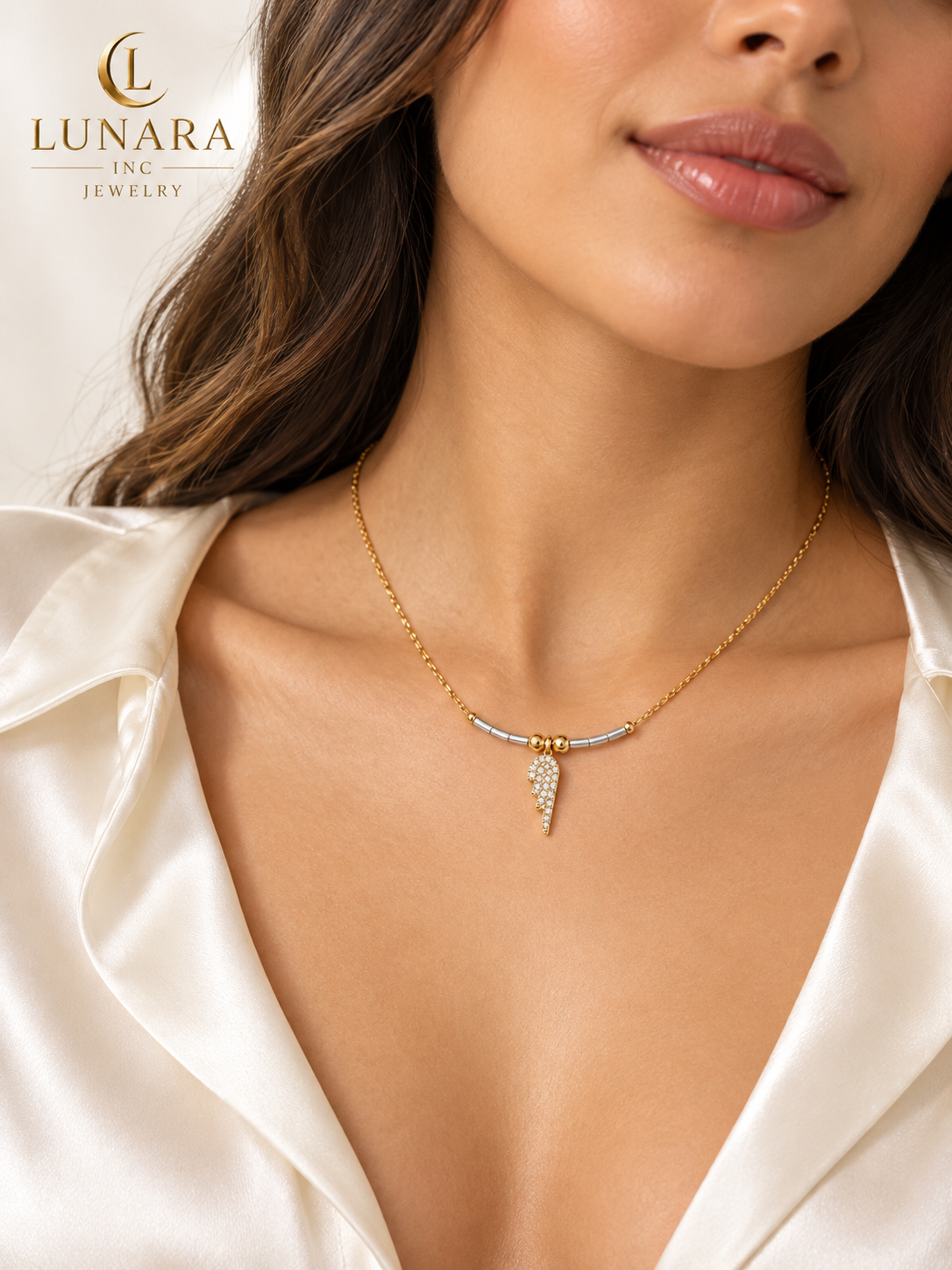 Lunara Angel Grace Necklace
