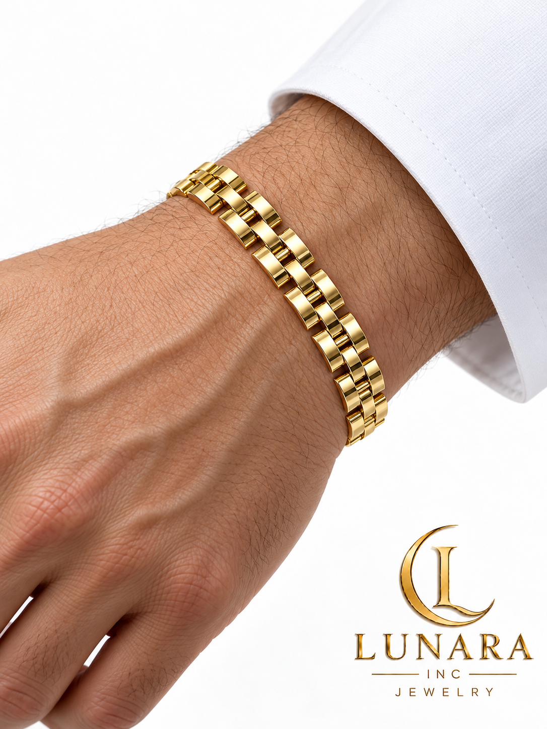 Pulsera de eslabones Lunara Titán