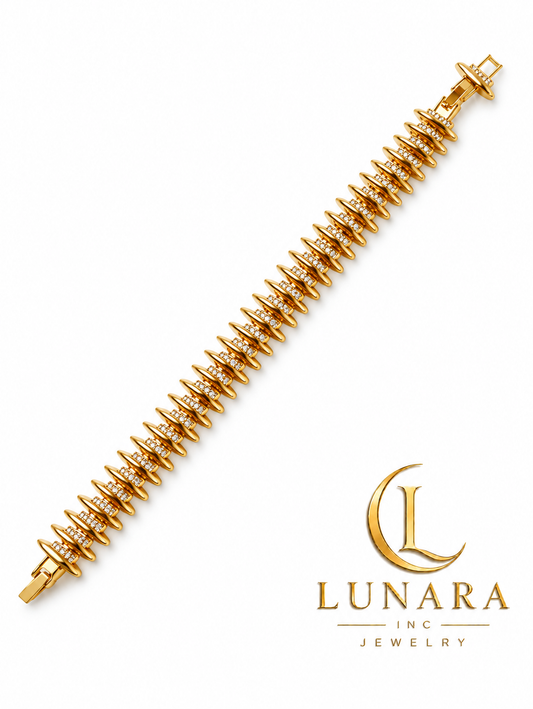 Radiant Luxe Gold Bracelet