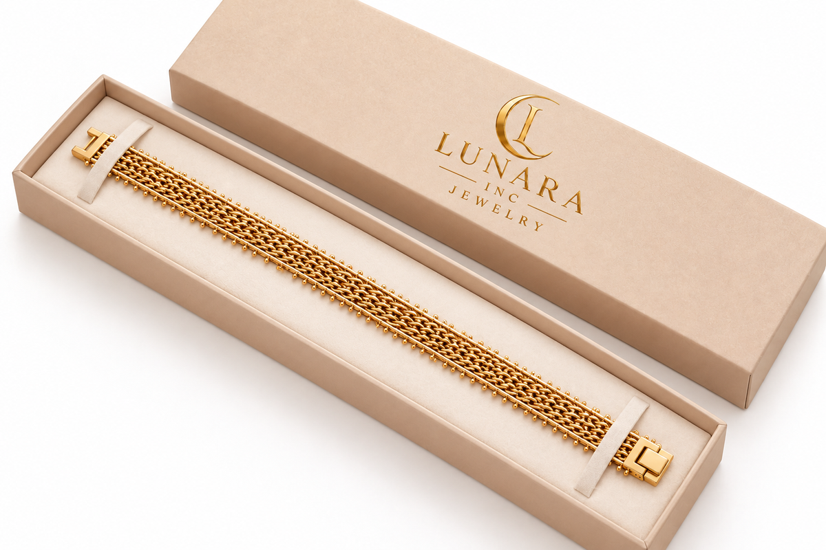 Milanese Mesh Bracelet – Gold