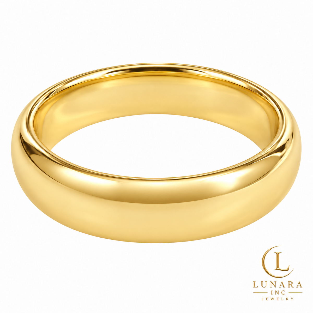 Men’s Classic Gold Band Ring
