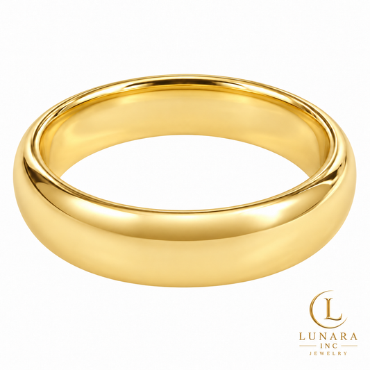 Men’s Classic Gold Band Ring