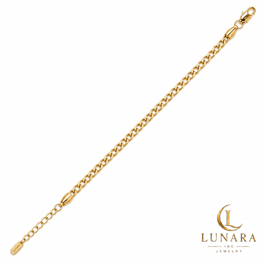 Lunara Petite Cuban Link Bracelet