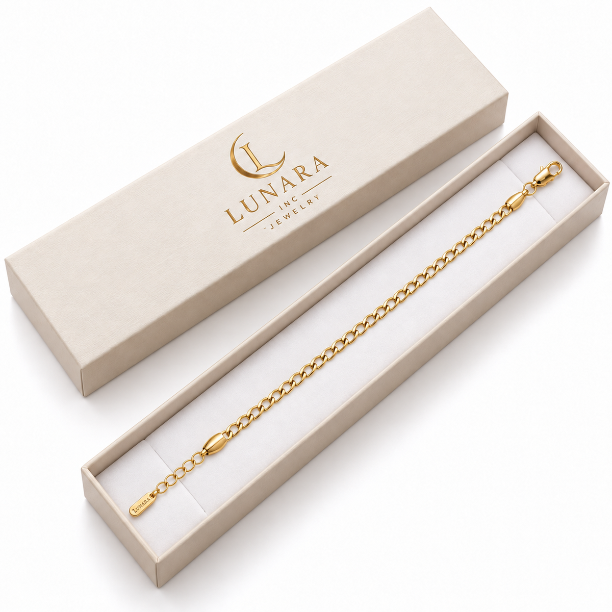Lunara Petite Cuban Link Bracelet