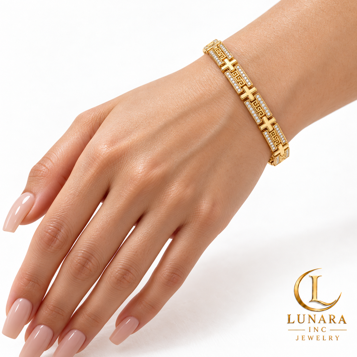 Pulsera griega imperial Lunara