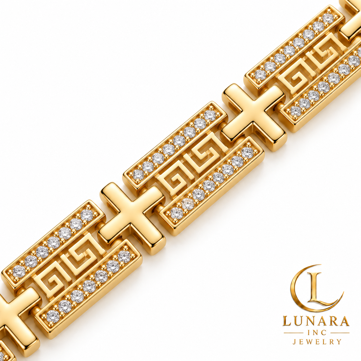 Pulsera griega imperial Lunara