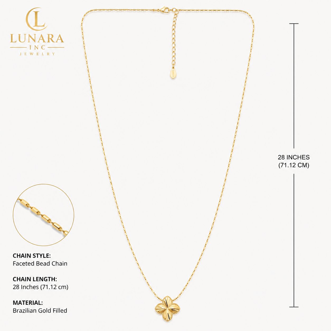 Lunara Lucky Clover Necklace