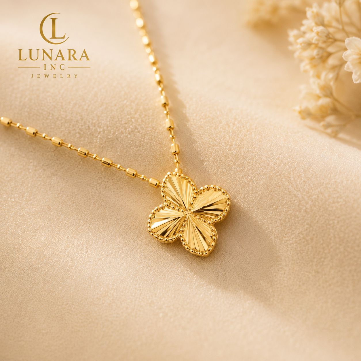 Lunara Lucky Clover Necklace