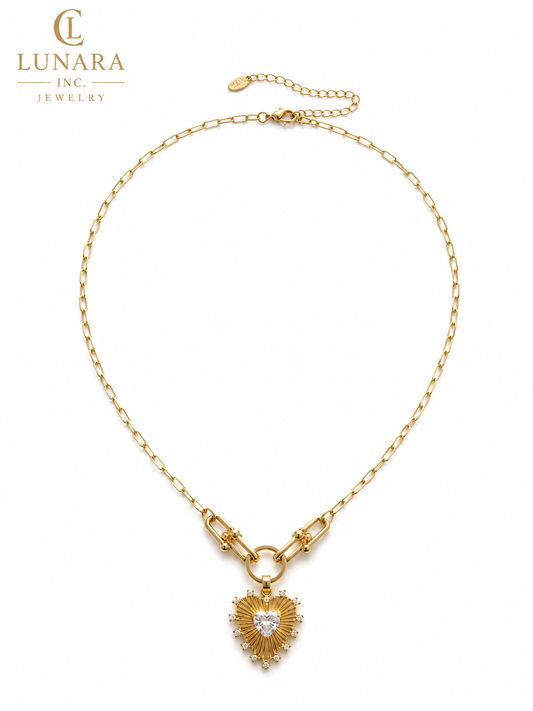 Lunara Heart of Light Necklace