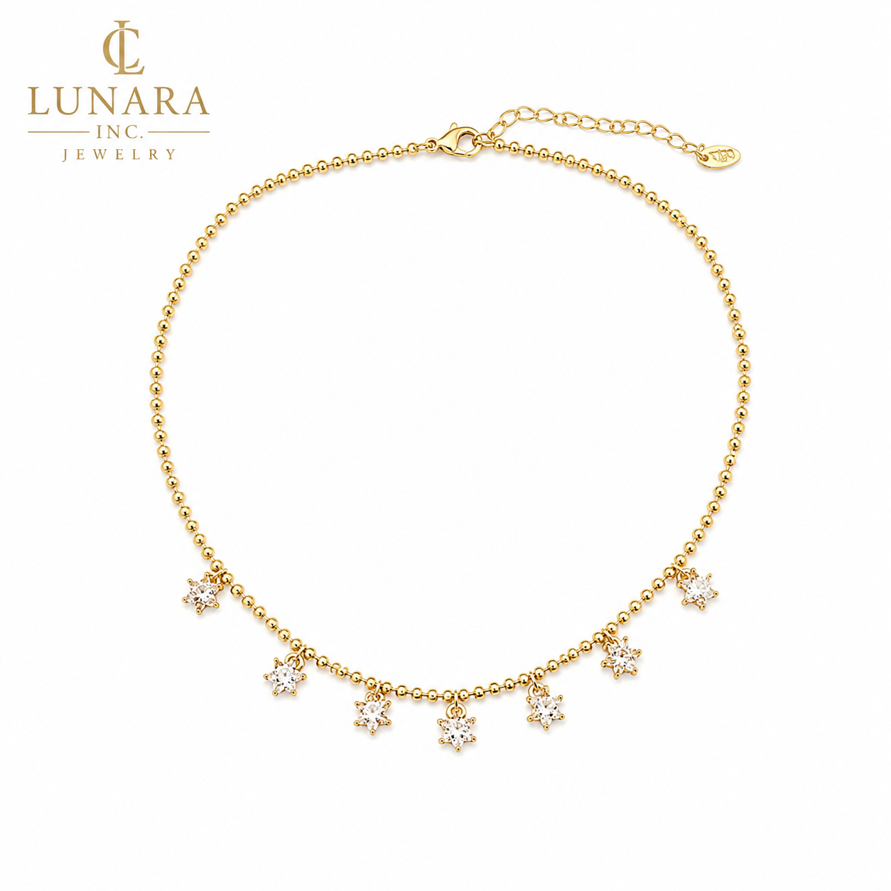 Lunara Starlight Charm Necklace