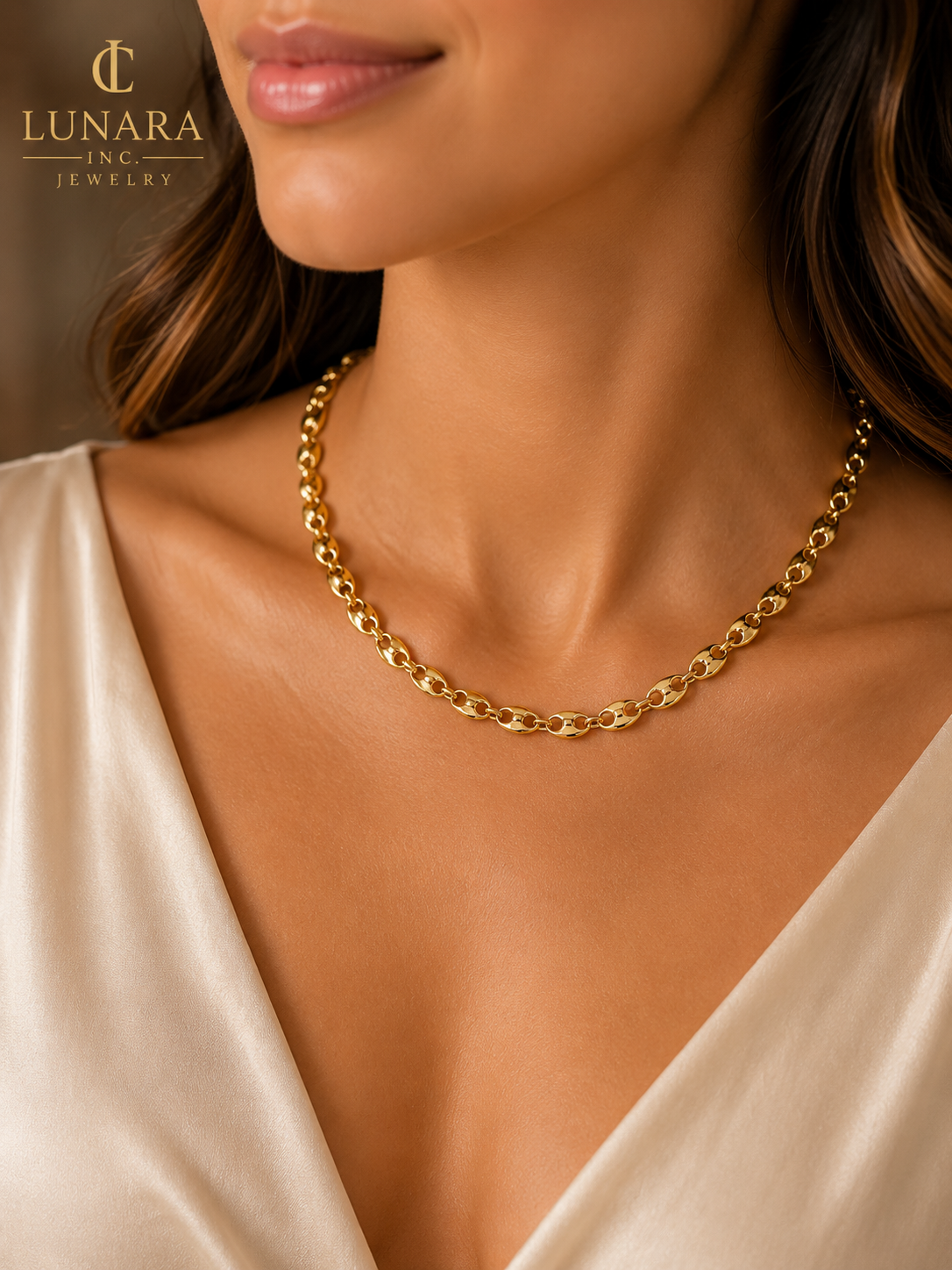 Lunara Mariner Link Necklace