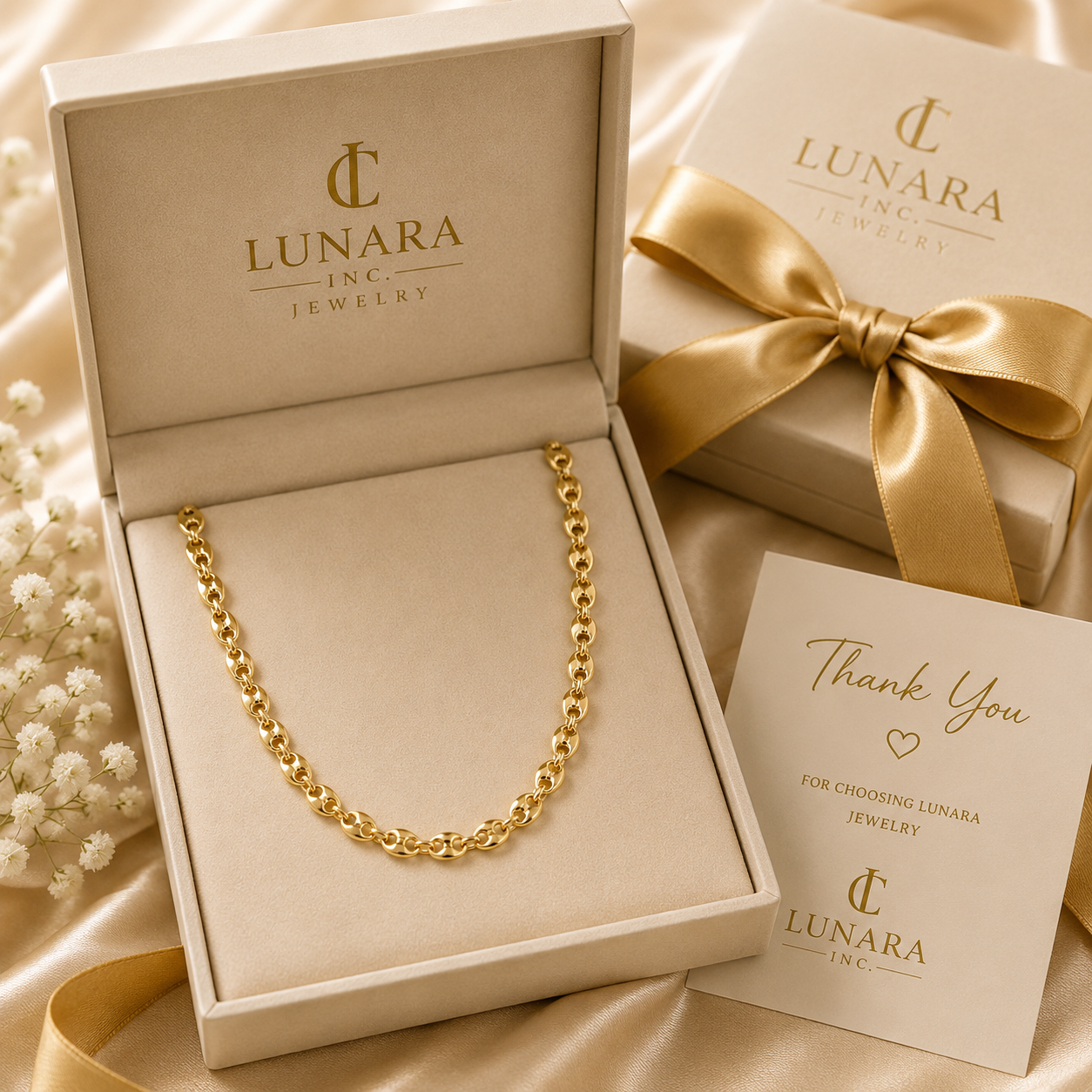 Lunara Mariner Link Necklace