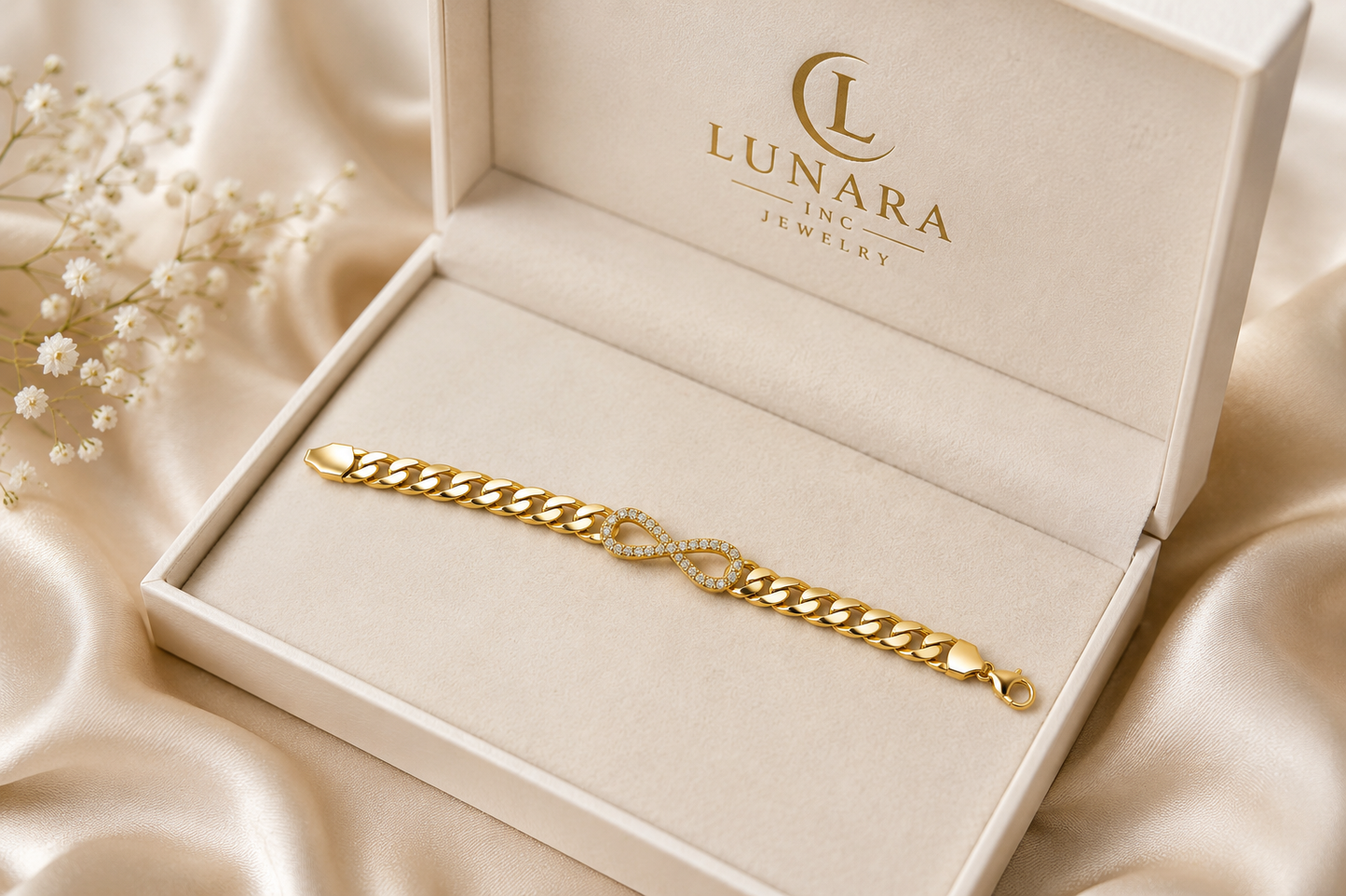 Pulsera de Eslabón Infinito