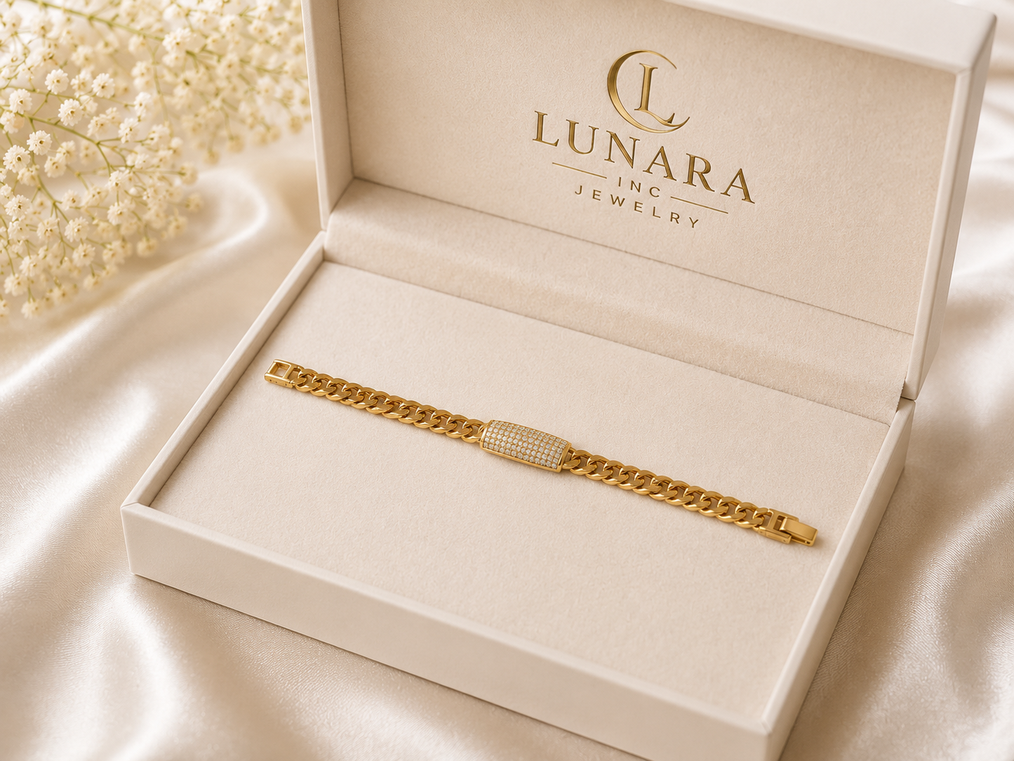 Pavé Cuban Link Bracelet