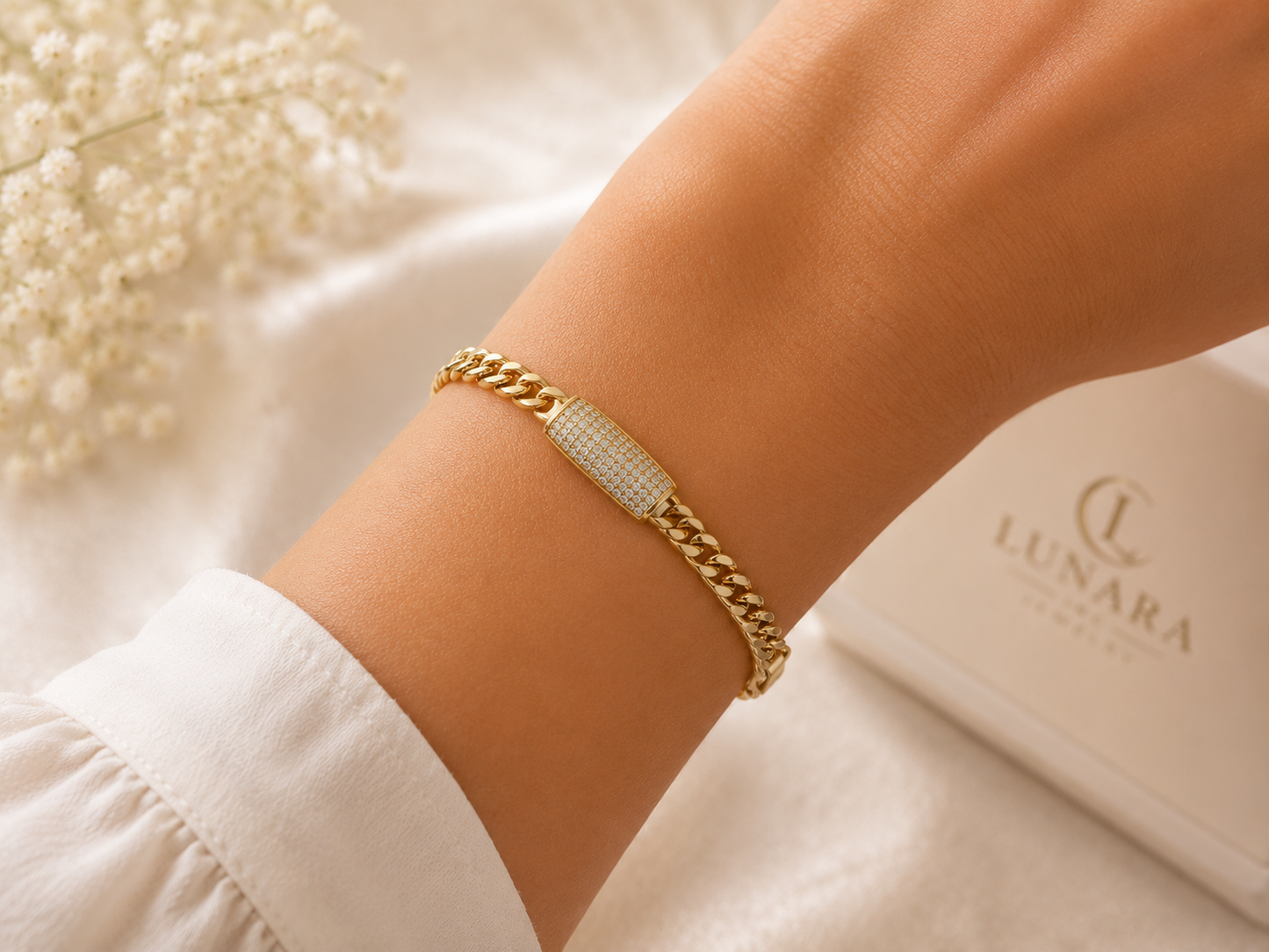 Pavé Cuban Link Bracelet