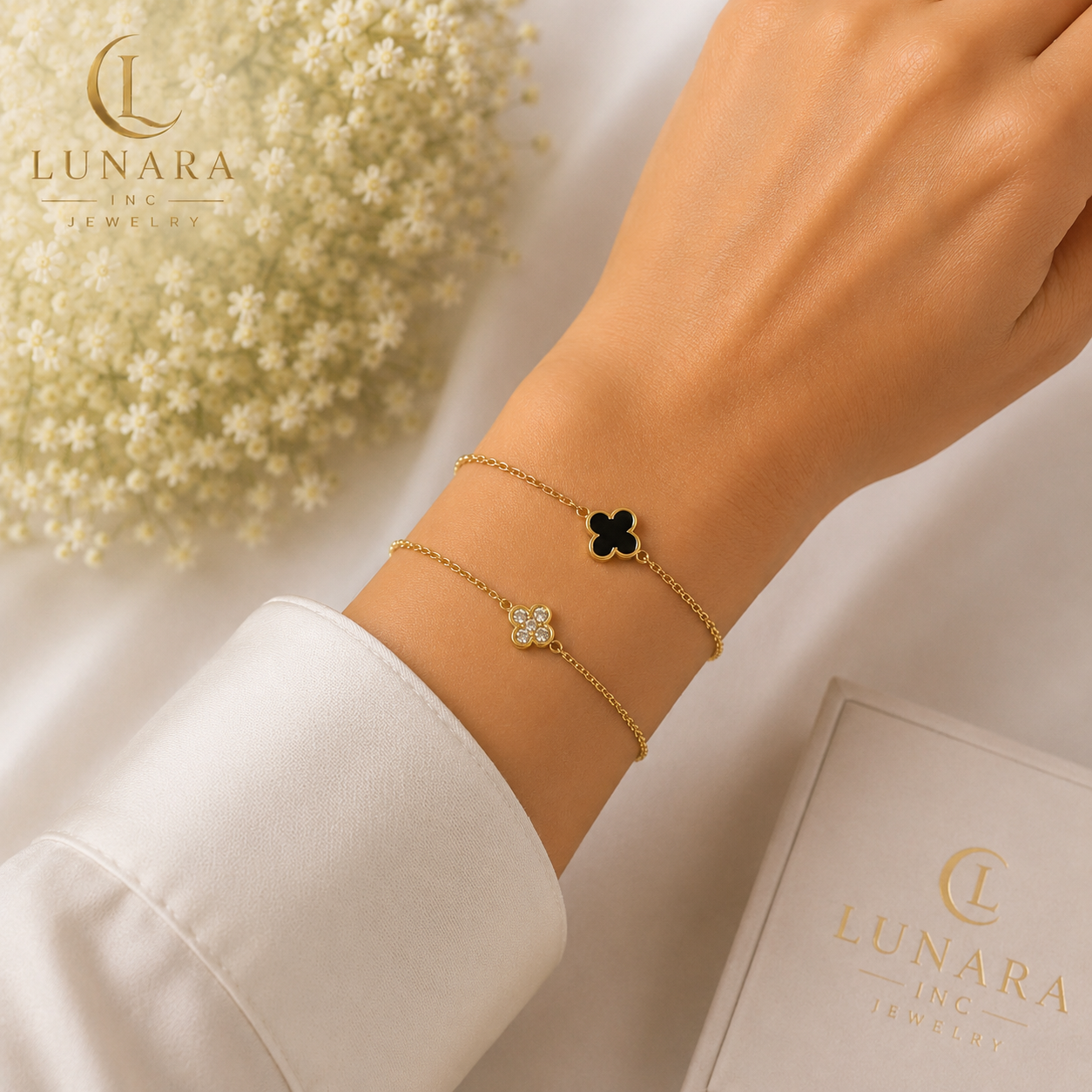 Lunara Clover Bracelet