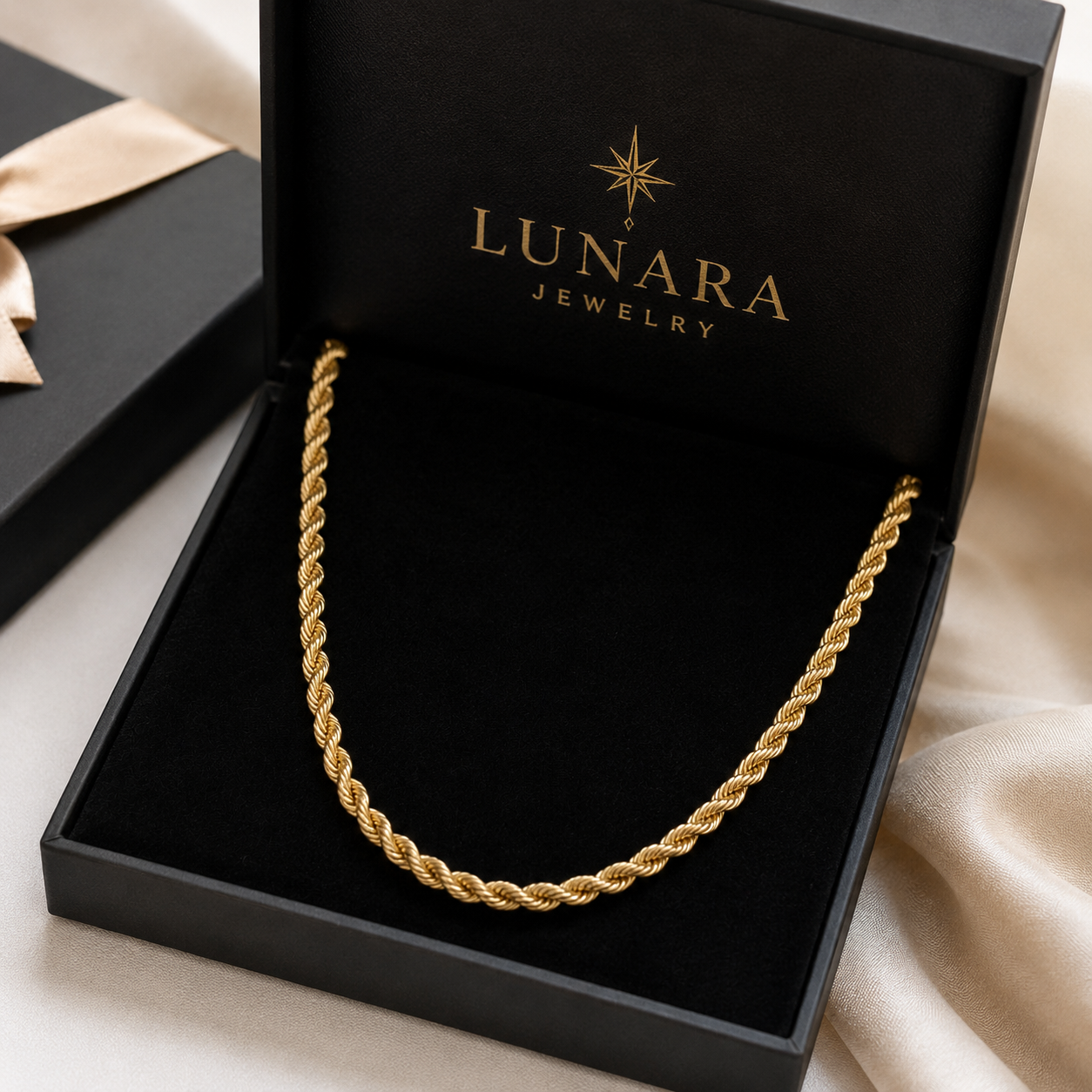 Lunara Premium Rope Chain Necklace