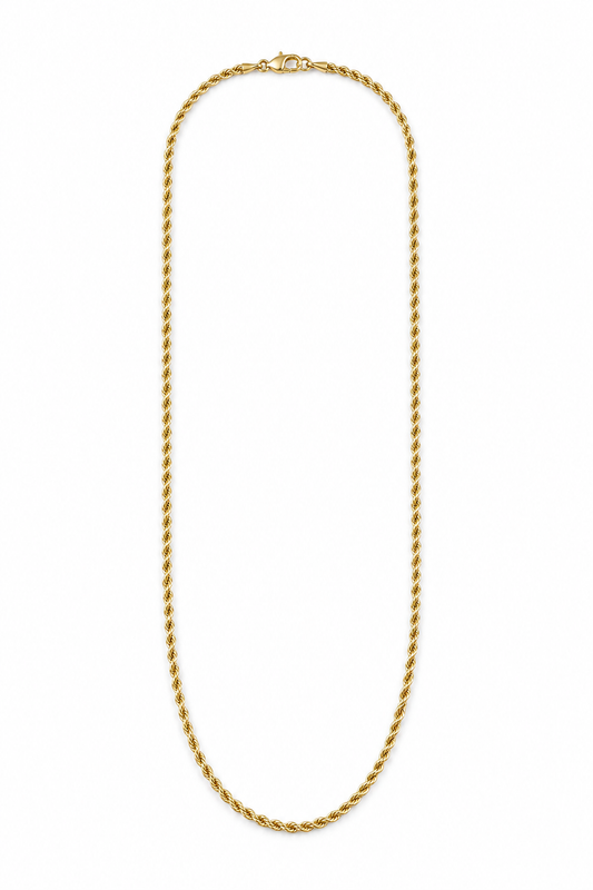 Lunara Long Rope Chain Necklace
