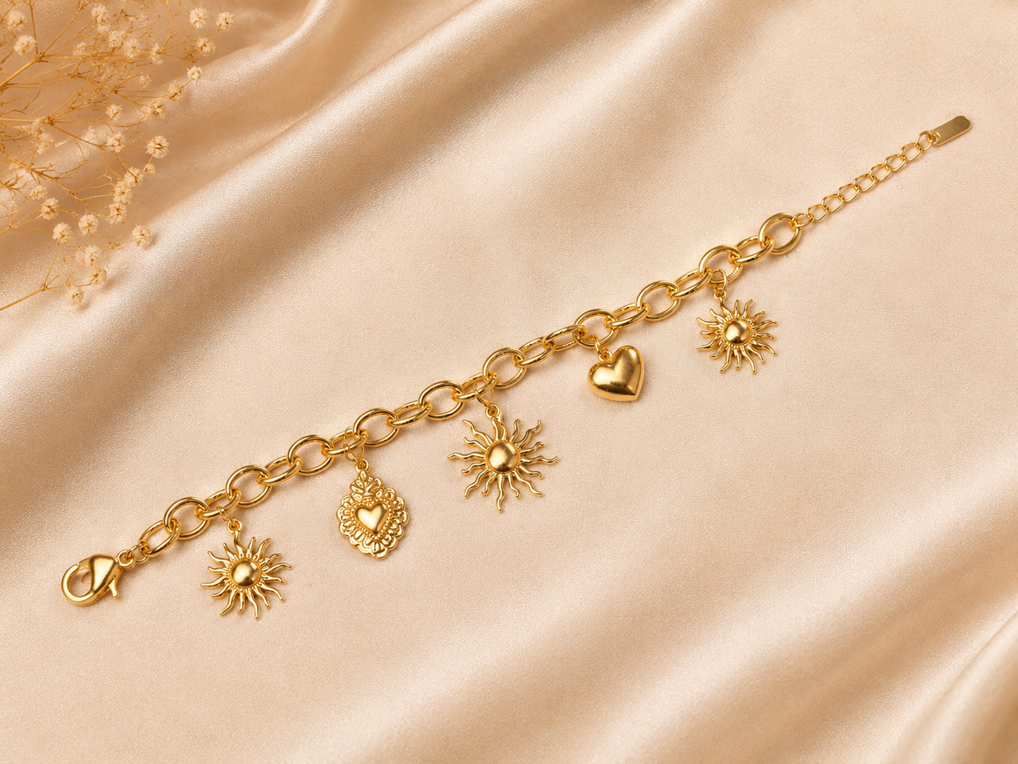 Lunara Celestial Charm Bracelet