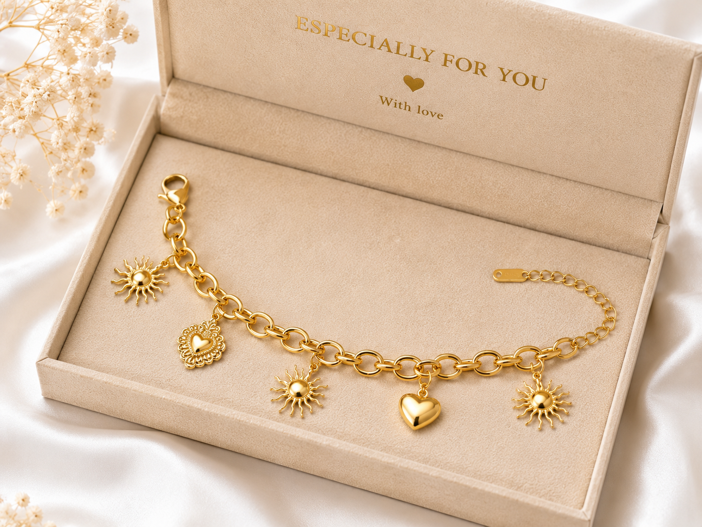 Lunara Celestial Charm Bracelet