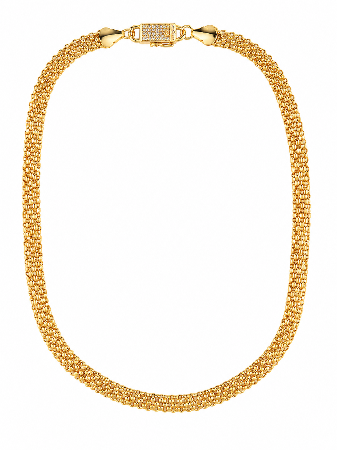✨ Lunara Royal Mesh Choker Necklace