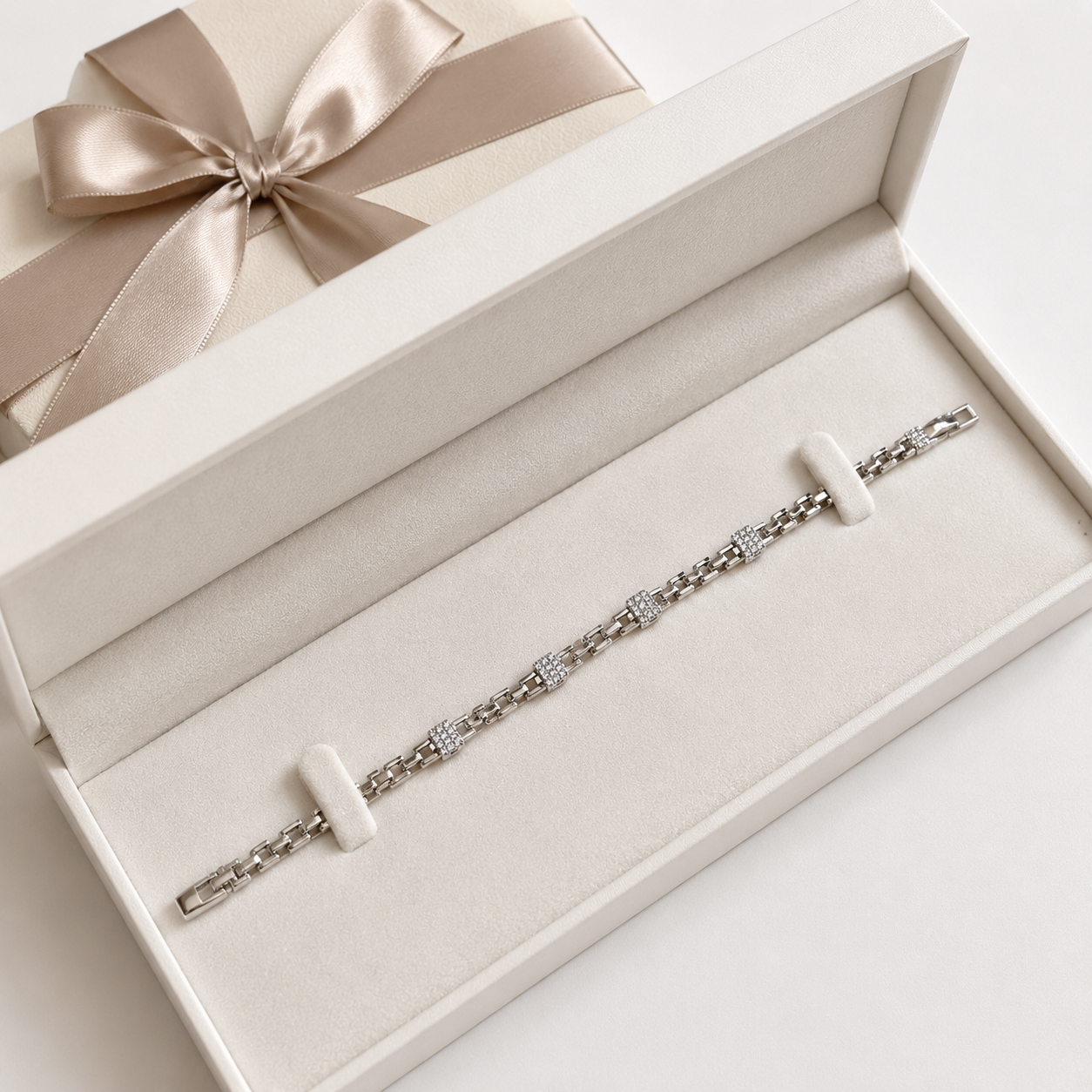 Celeste Crystal Link Bracelet