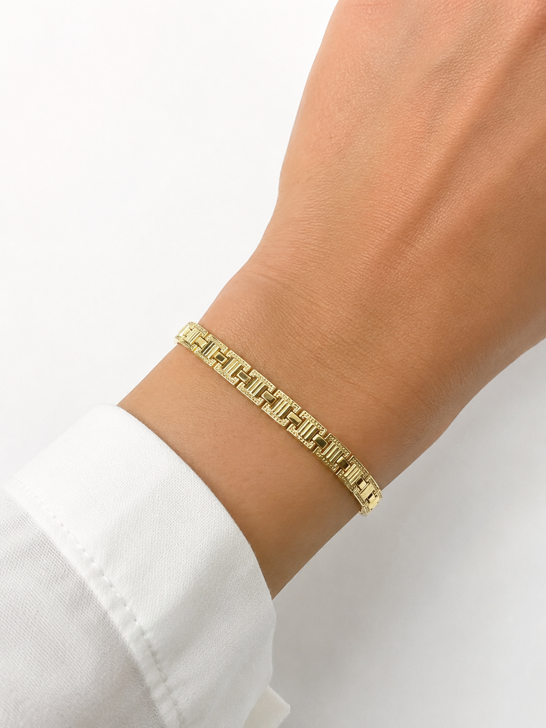 Lunara Greek Link Bracelet